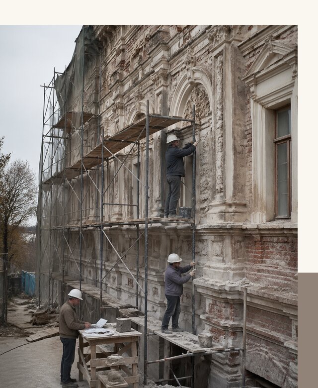 Реставрация объектов культурного наследия под ключ в Сорочинске